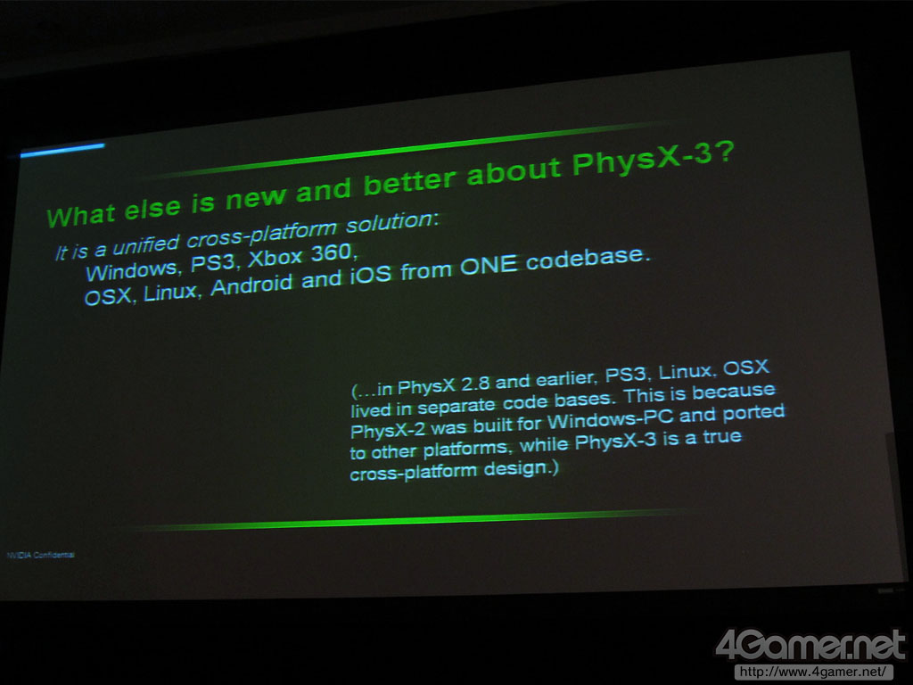 Leaked NVIDIA PhysX Roadmap