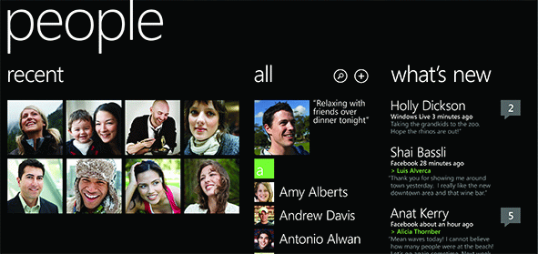 Windows Phone 8 Ditches The Arrow Icon, Reorganizes People Hub