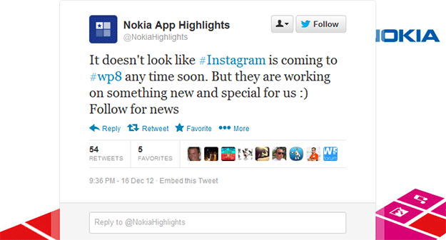 Instagram Exclusive Coming To Nokia Lumia Phones?